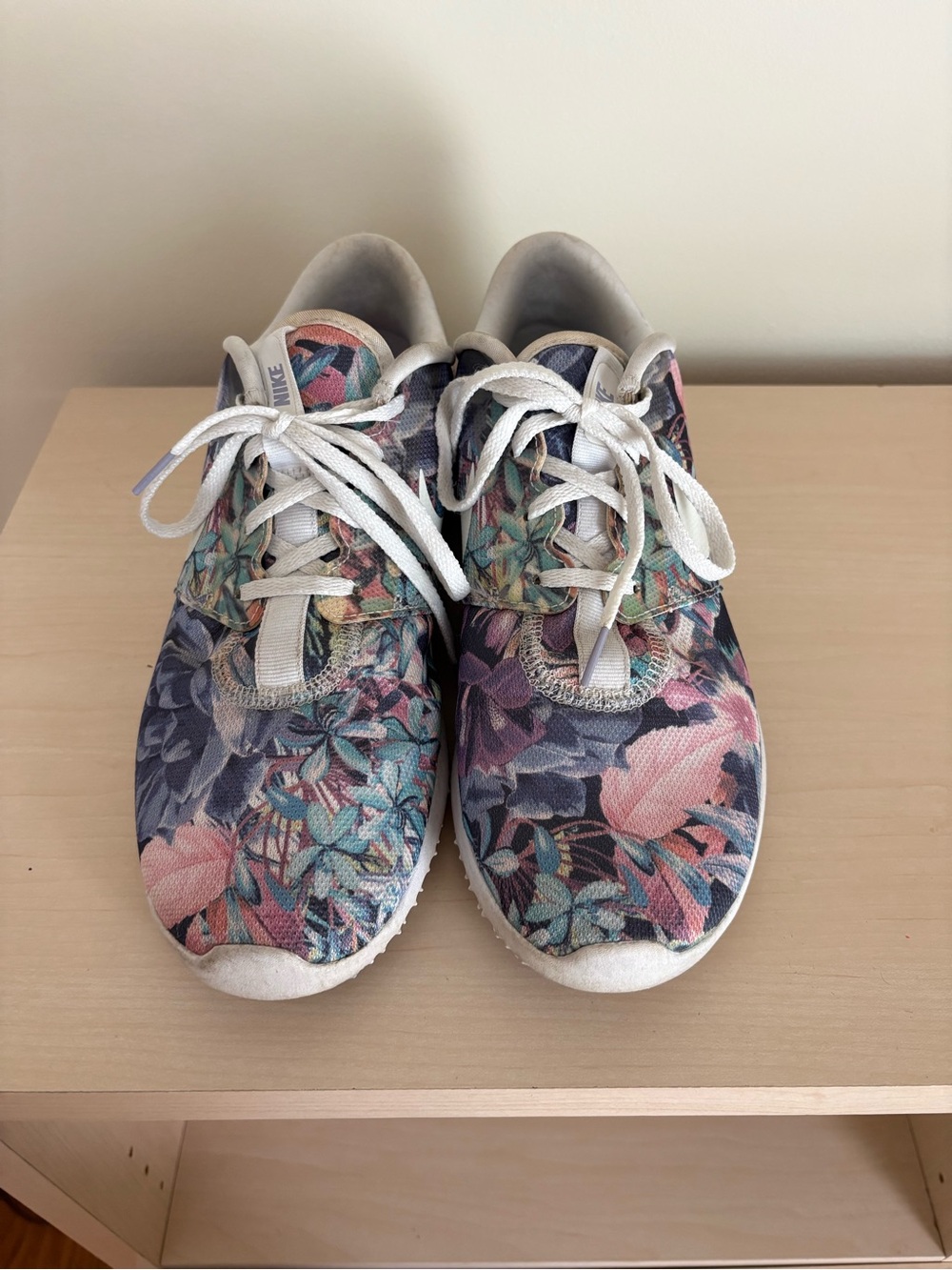 Nike Women’s Golf Sneakers - Pink and Blue Floral
